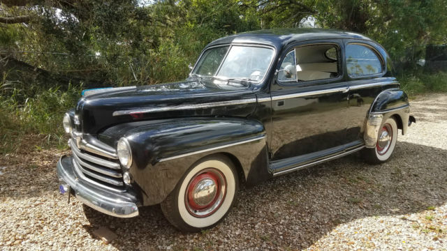 1947 Ford 2 Dr Super Deluxe Sedan Custom Flathead V8 Dual Exhaust - photo 2