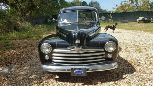1947 Ford 2 Dr Super Deluxe Sedan Custom Flathead V8 Dual Exhaust - photo 3