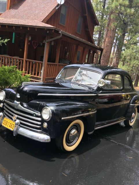 1947 Ford Super Deluxe, Flathead V8, 3-Spd Manual, 95% Original, Tube AM Radio 1947 Ford Super Deluxe Steel Body