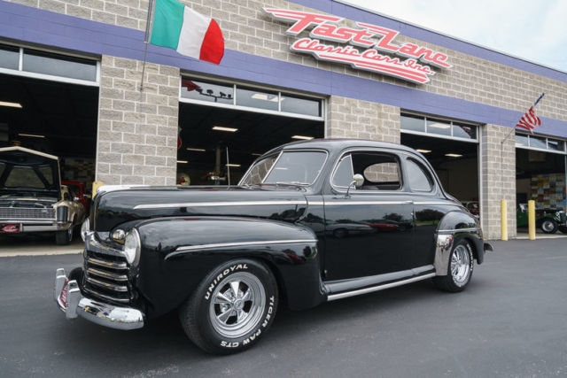 1947 Ford Super Deluxe Street Rod All Steel Air Conditioning 4 Wheel Discs 1947 Ford Super Deluxe Coupe