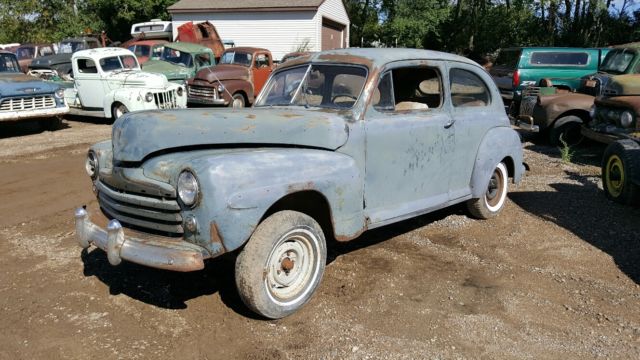 1947 FORD TUDOR SEDAN COLUMBIA REAR END 1947 Ford Other