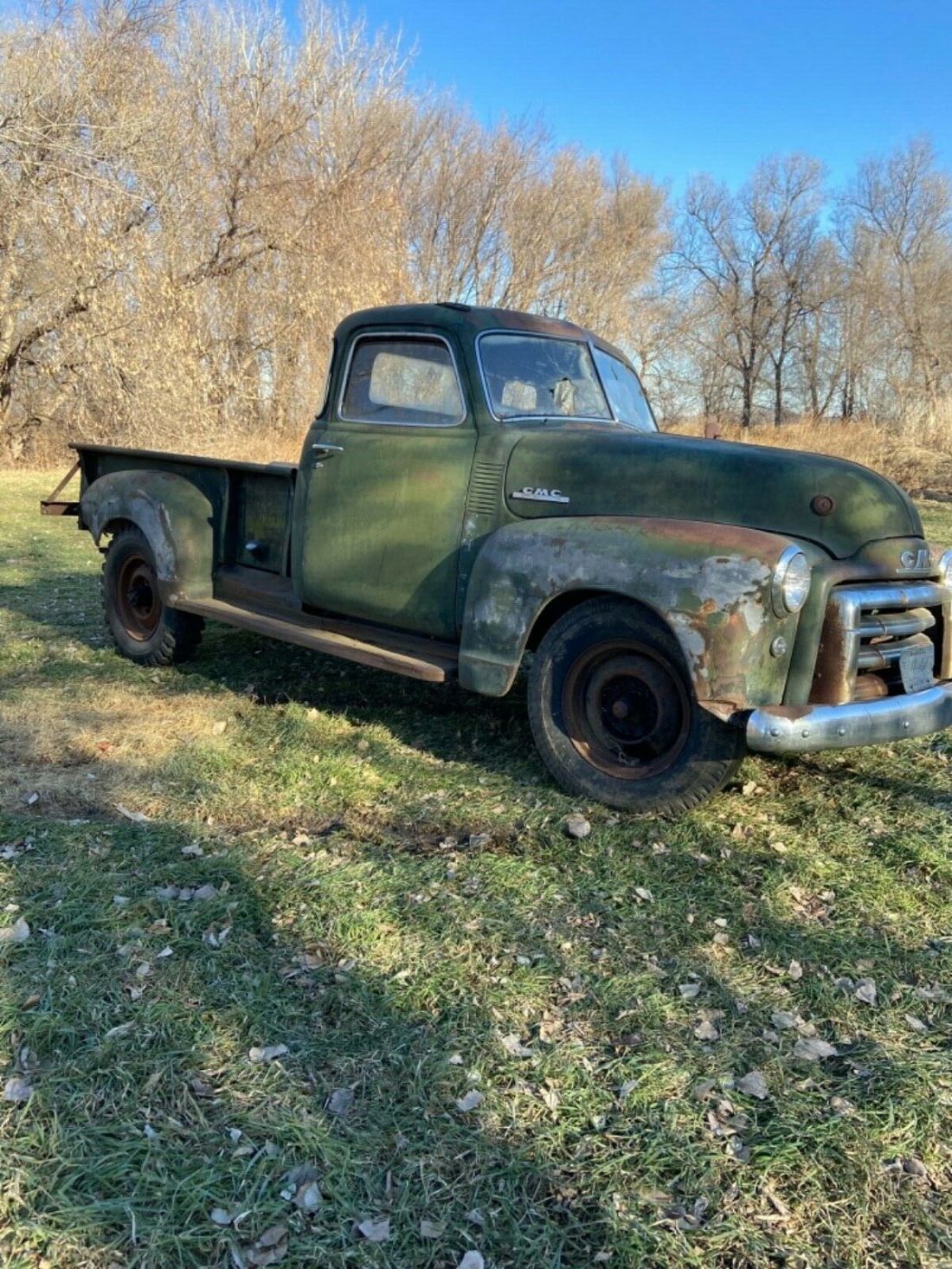 1947 gmc pickup 1948 1949 1950 1951 1952 1953 1954 rat rod chevy patina 5 window 1947 GMC 150