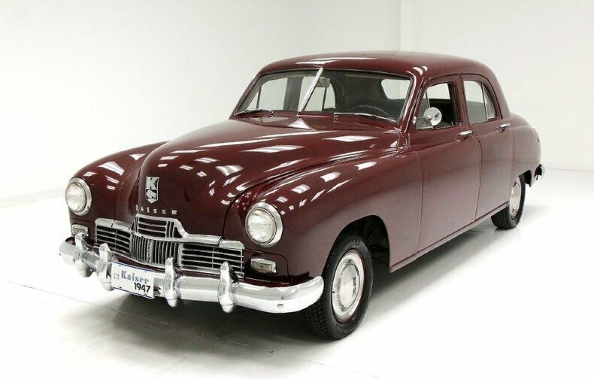 1947 Kaiser Special Good Exterior Paint Very Nice Dash 225ci L Head 6 Cylinder 1947 Other Makes