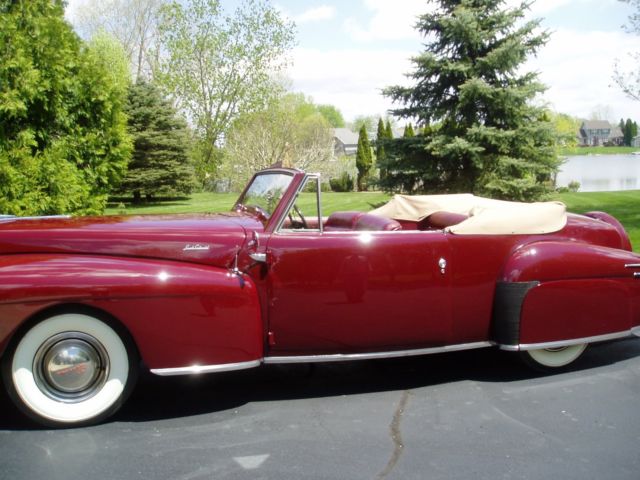 1947 Lincoln Continental Cabrolet 1947 Lincoln Continental continental cabrolet