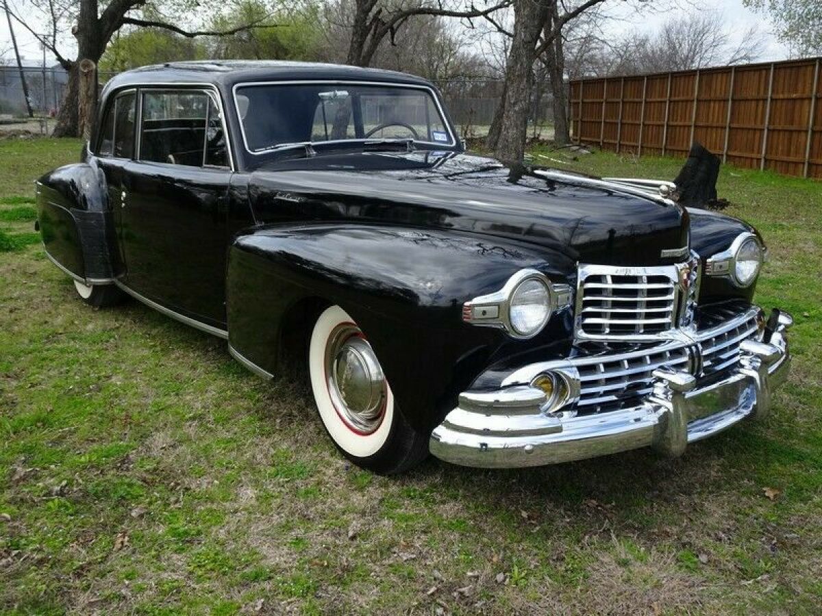 1947 LINCOLN CONTINENTAL COUPE - V12. SOLID CAR. LOTS OF MONEY SPENT ON IT 1947 Lincoln Continental COUPE