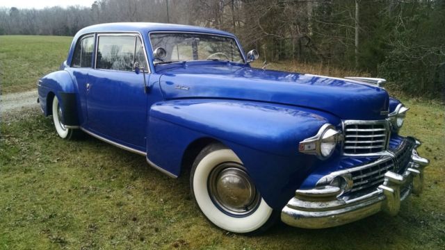 1947 Lincoln Continental Coupe with A '53 Cadillac 331 V8 Engine 1947 Lincoln Continental Coupe