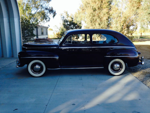 1947 Maroon Ford Tudor in excellent condition with original flathead V8 1947 Ford Other Super Deluxe