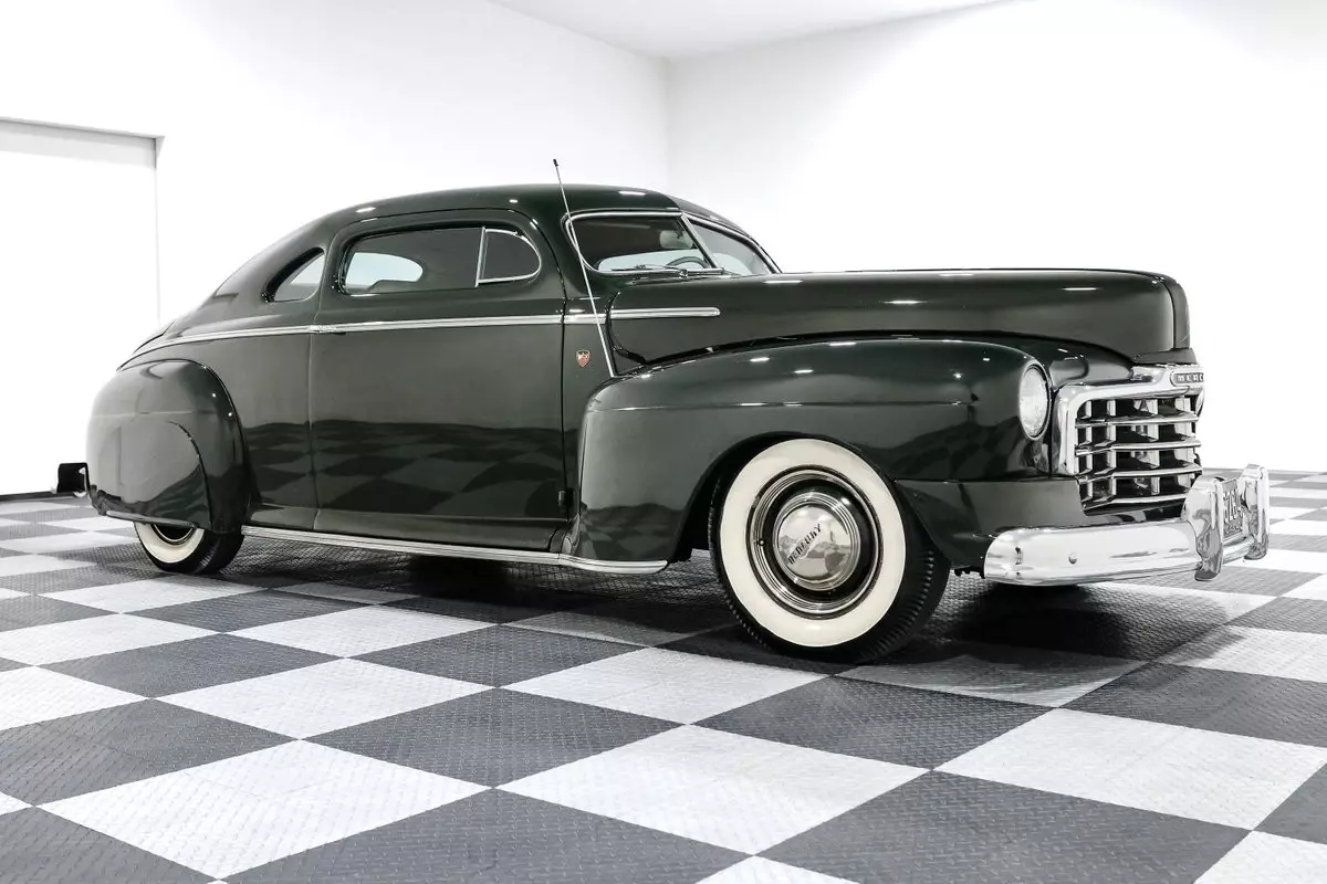 1947 Mercury Eight  19859 Miles Green Coupe 350ci V8 3 Speed Column Shift 1947 Mercury Eight