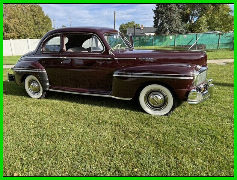 1947 Mercury V8 Flathead Manual Award Winner National Ford V8 Club of America 1947 Mercury Coupe Restored 2Dr Coupe