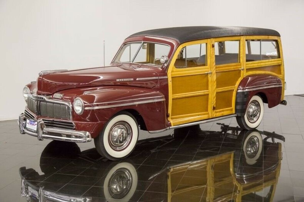 1947 Mercury Woodie Station Wagon 3 Speed Manual 239ci Flathead V8 1947 Mercury Woodie