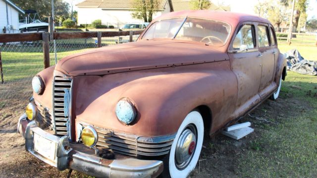 1947 Packard 2151 Custom Super 8 7-pass. 1947 Packard 2151 7-pass sedan most removed, with car