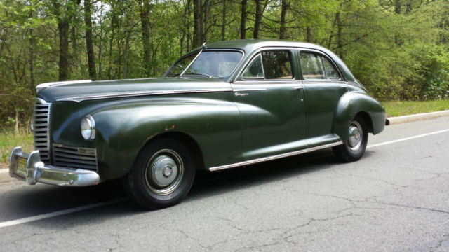 1947 PACKARD CLIPPER 6 TOURING SEDAN 2182, RUNNING and DRIVING, TRUE BARN FIND!! 1947 Packard