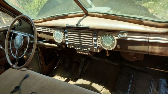 1947 Packard Clipper great body seats reupholstered Timeless Dash great chrome 1947 Packard Clipper