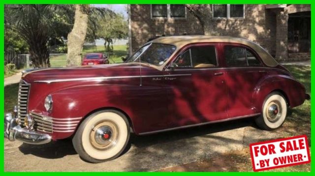 1947 Packard Clipper Super 8 Sedan Classic Car Manual 3-Speed FLORIDA c84242 1947 Packard Clipper