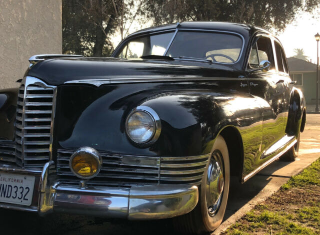 1947 PACKARD CLIPPER SUPER V8 RUST FREE CALIFORNIA CAR BARN FIND! NO RESERVE! 1947 Packard Clipper clipper