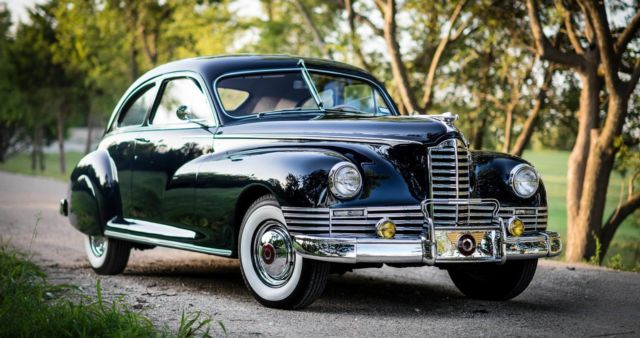 1947 Packard Custom Super Clipper 356ci Inline-8 Coupe Restored Video 1947 Packard Custom Super Clipper