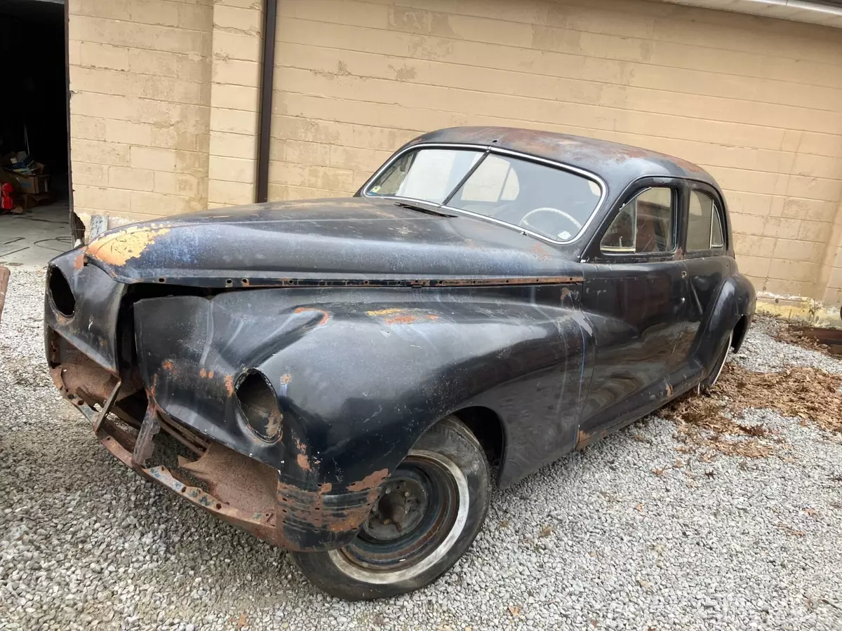 1947 Packard Super Clipper Sedan parts car/project 356 engine,radiator,trim+more 1947 Packard