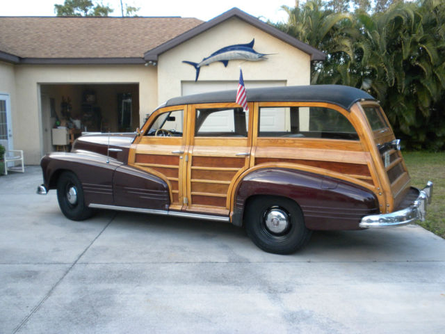 1947 PONTIAC STREAMLINER WOODY STATION WAGON 1947 Pontiac WOODY WAGON CLOTH AND LEATHER