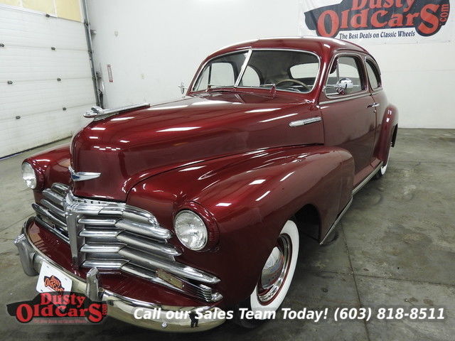 1947 Red Runs Drives Body Interior VGood 216V8 Three Tree! 1947 Chevrolet Fleetmaster Runs Drives Body Interior VGood 216V8 Three Tree