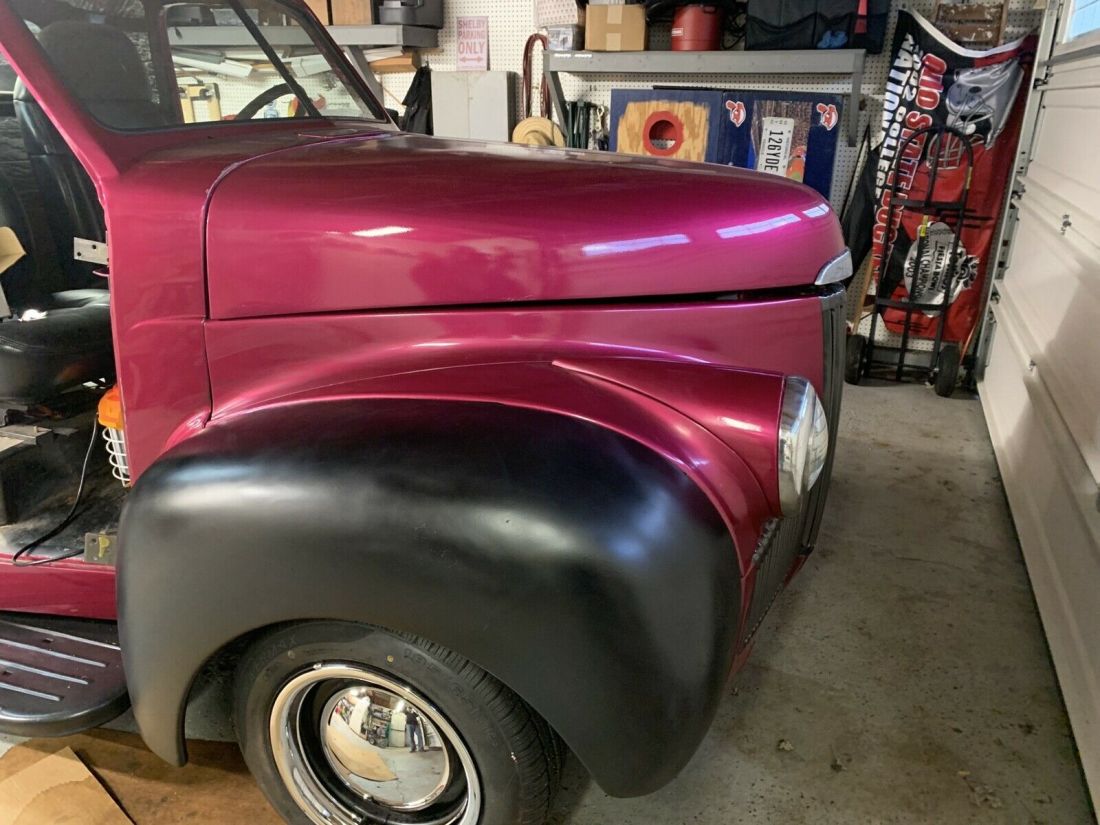 1947 Studebaker M5 Pickup Red RWD Automatic 1947 Studebaker M5