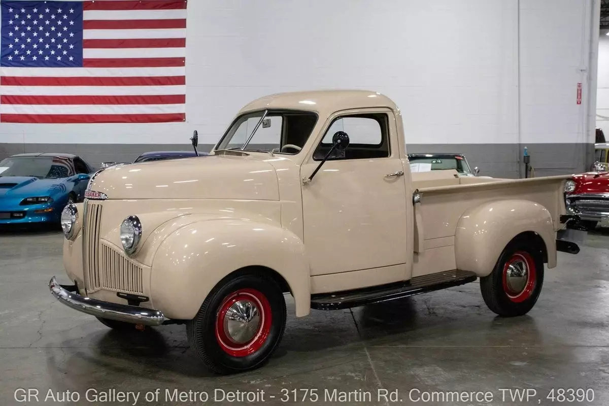 1947 Studebaker Pickup 73437 Miles Beige 169ci 6 Cylinder 4-Speed 1947 Studebaker Pickup