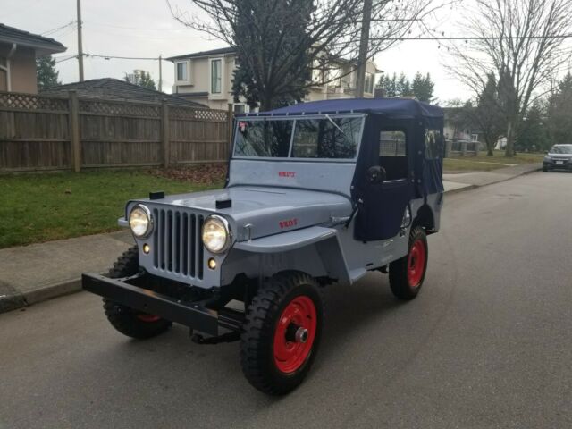 1947 Willys CJ-2A Agrijeep Complete Frame Off Restoration JEEP CJ2 CJ2A MB GPW 1947 Willys Frame Off Restoration
