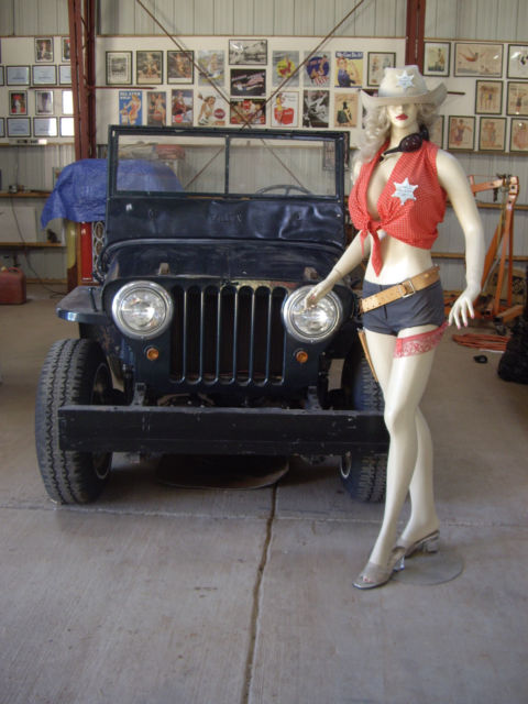 1947 Willys CJ-2A Jeep With 1947 Bantam Trailer 1947 Jeep CJ