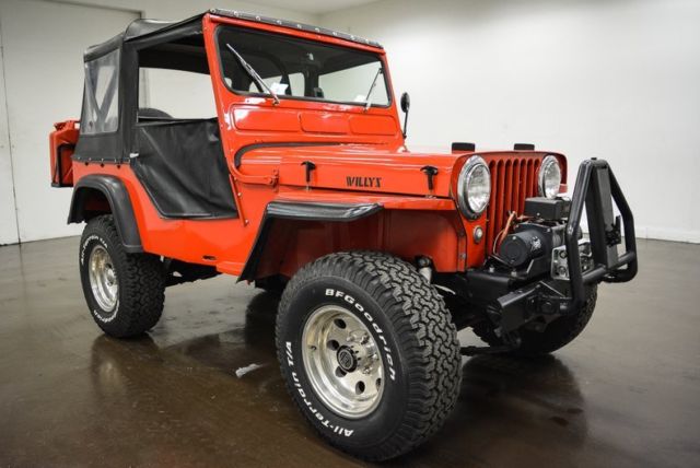 1947 Willys CJ2A Jeep 16424 Miles Red SUV 2.8 Liter V6 3 Speed Manual 1947 Willys CJ2A Jeep --
