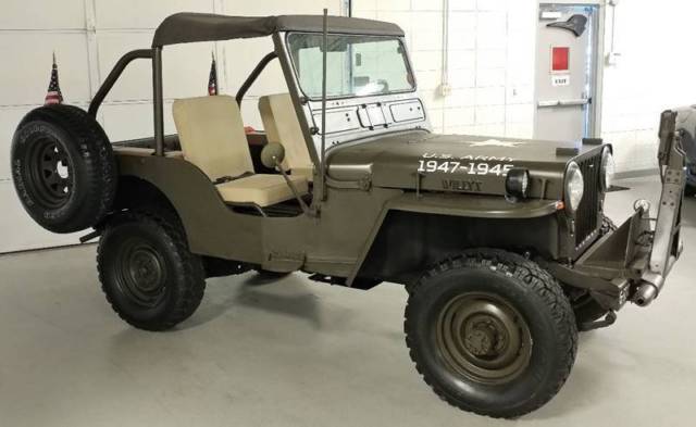 1947 Willys Jeep 4x4 Restored! NO RUST! AZ Jeep - photo 10
