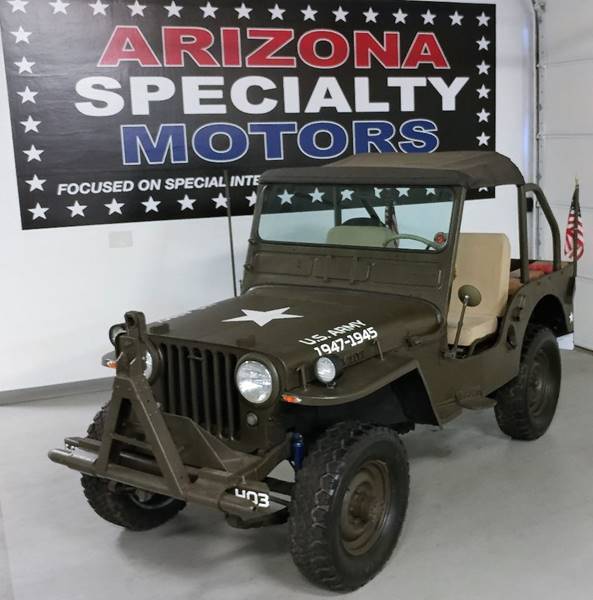 1947 Willys Jeep 4x4 Restored! NO RUST! AZ Jeep - photo 5