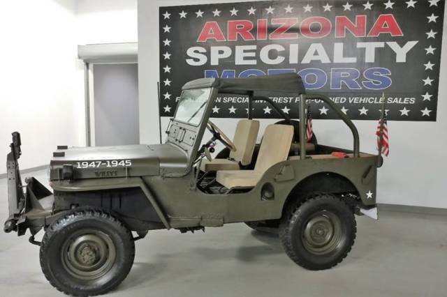 1947 Willys Jeep 4x4 Restored! NO RUST! AZ Jeep - photo 6