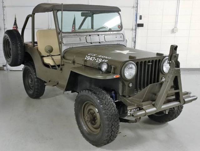 1947 Willys Jeep 4x4 Restored! NO RUST! AZ Jeep - photo 9