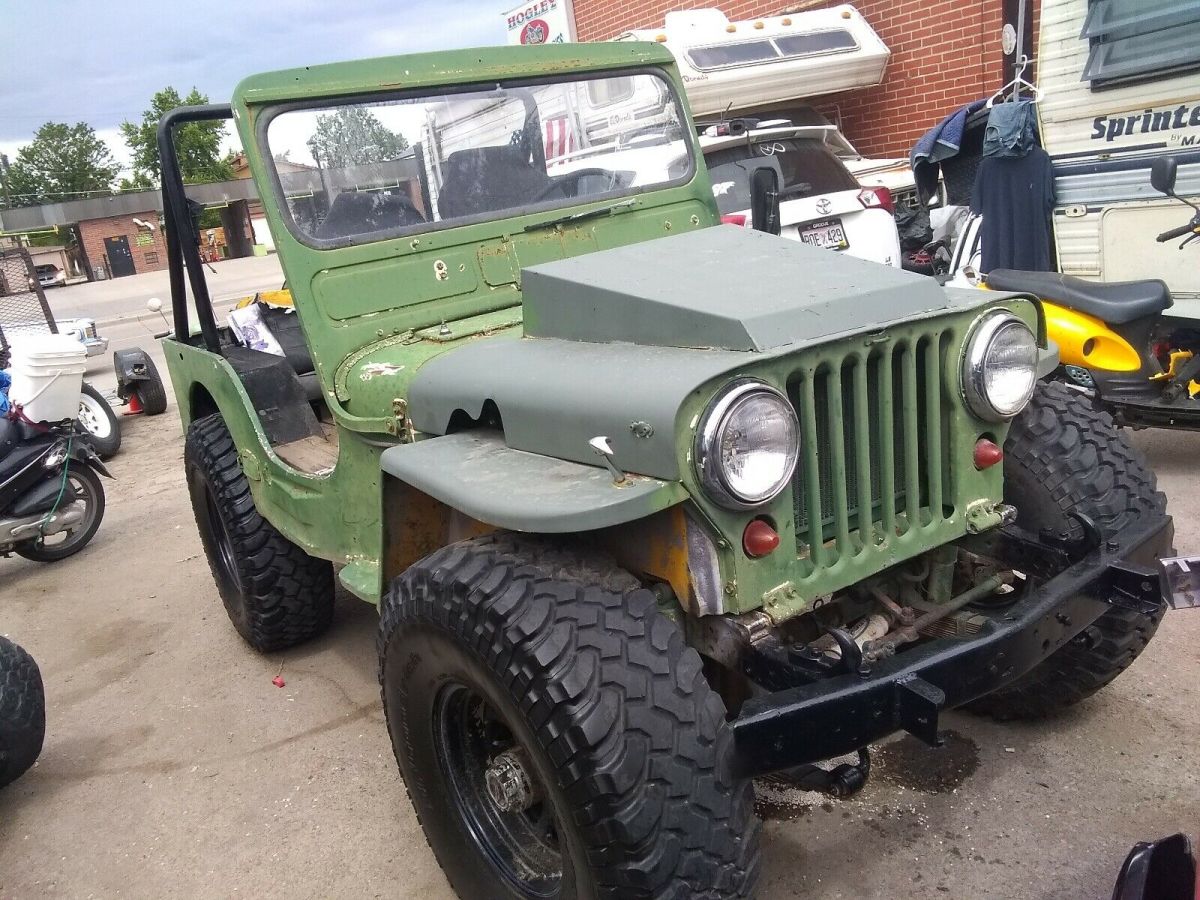 1947 Willys Jeep painted