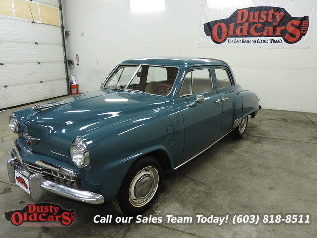 1948 Blue Runs Drives Body Inter VGood 170 I6 3spd! 1948 Studebaker Champion Runs Drives Body Inter VGood 170 I6 3spd