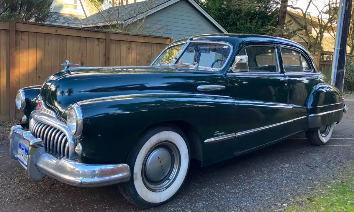 1948 BUICK SUPER 8! 49,474 ORIGINAL MILES! 2 OWNERS! 3 ON THE TREE! READ DESCRIP 1948 Buick Super Eight