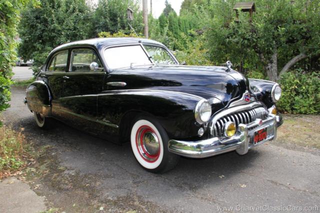 1948 Buick Super Sedan. RARE 3-SPEED MANUAL. Restored! See VIDEO.