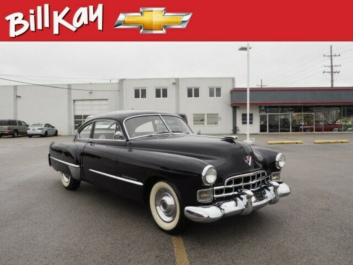 1948 Cadillac 2 door club coupe 65831 Miles Black series 61 8 Cylinder 3-Speed 1948 Cadillac 2 door club coupe