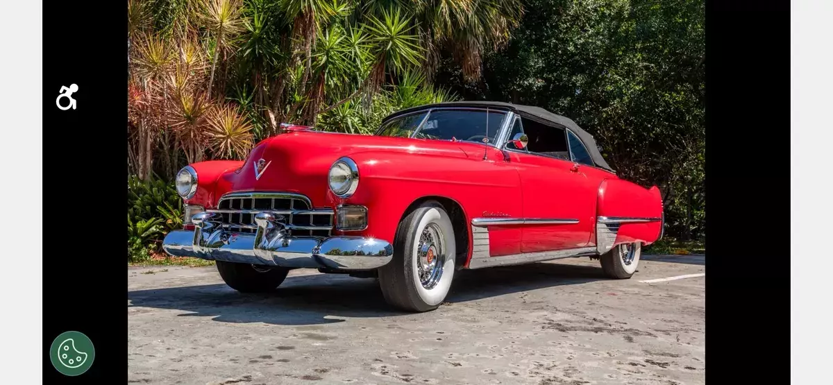 1948 Cadillac 62 Convertible Chrome