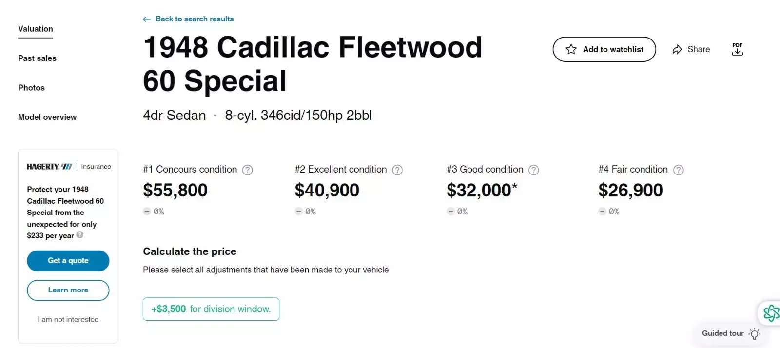 1948 Cadillac Fleetwood 60 Series - photo 2