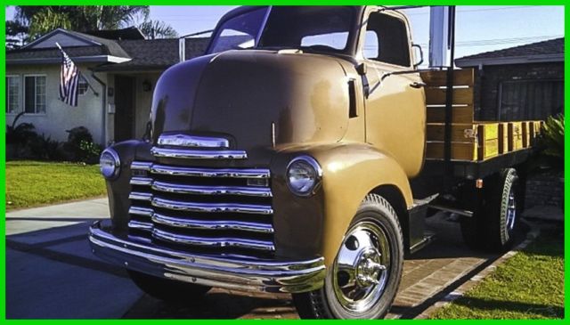 1948 Chevrolet Cabover Manual RWD Pickup Truck, Recently Restored, New Leather 1948 Chevrolet Cabover