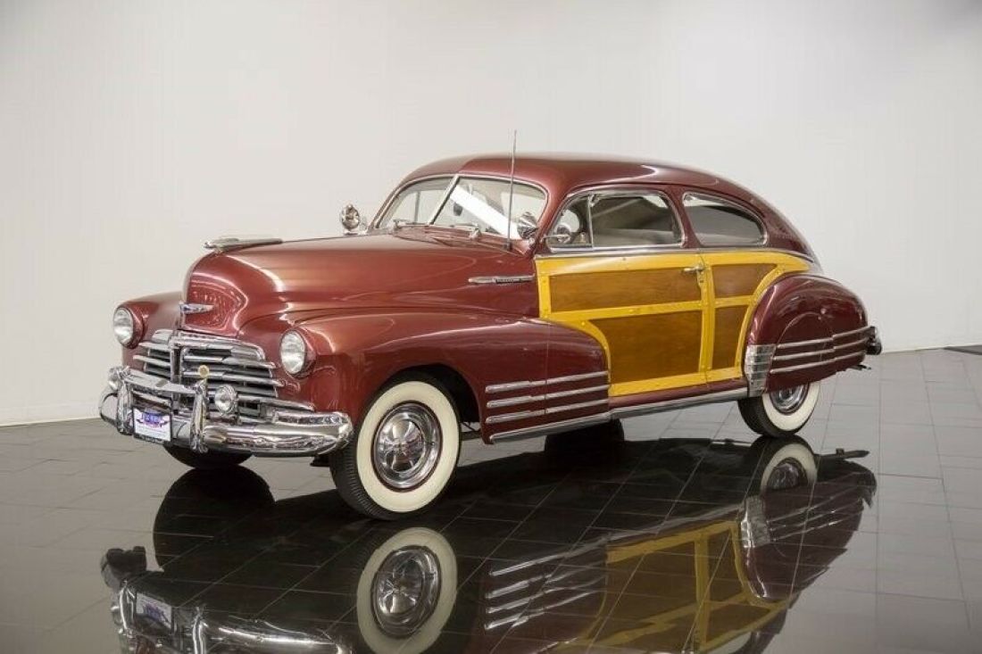 1948 Chevrolet Fleetline Sedan Aerosedan 3 Speed Manual 216ci Inline 6 1948 Chevrolet Other Aerosedan