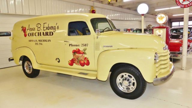 1948 Chevrolet Panel Van 97040 Miles Yellow Panel Van 235 Manual 4-Speed 1948 Chevrolet Panel Van --