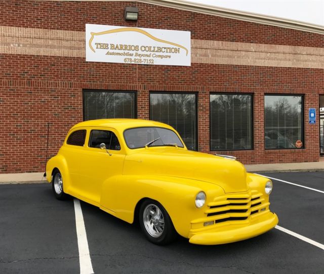 1948 Chevrolet Style Master Restomod Yellow Coupe 8 Auto 1948 Chevrolet Other Pickups Restomod