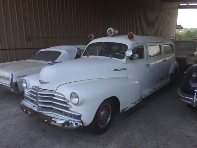 1948 Chevy Delivery Fleetline Ambulance Ems Wagon 1948 Chevrolet Delivery Stylemaster