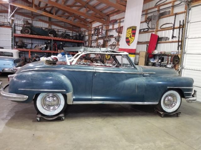 1948 Chrysler convertible,Original Paint-Patina,New Desoto Hemi V-8,4-speed 97's 1948 Chrysler Highlander