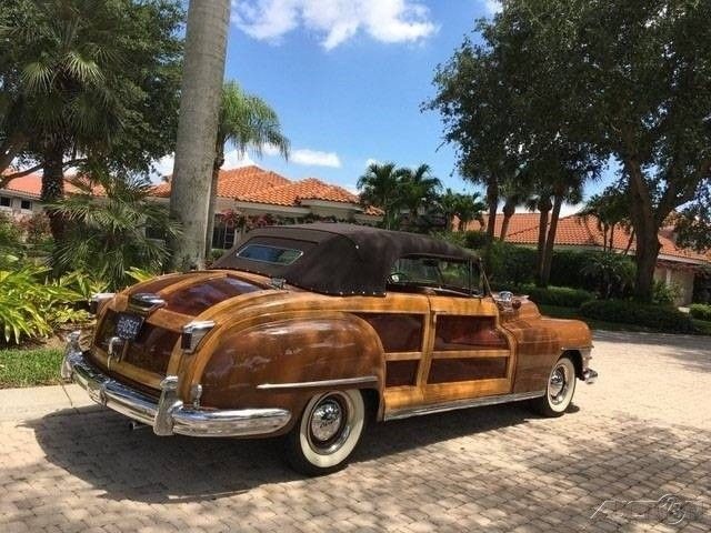 1948 Chrysler Town & Country Full Classic T&C Woody Convertible - photo 12