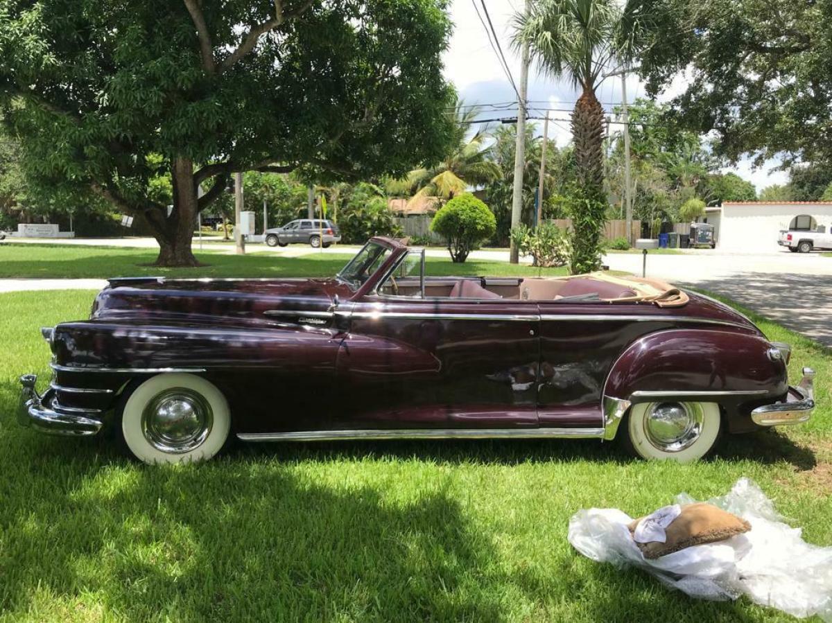 1948 Chrysler New Yorker Fluid-Drive Automatic Convertible 1948 Chrysler Convertible