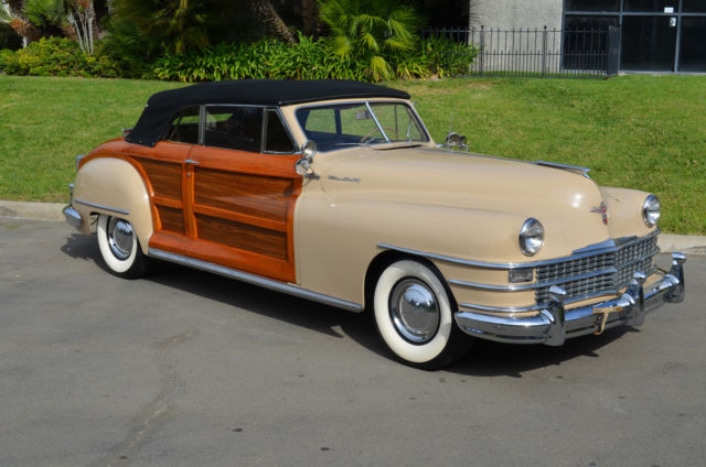 1948 Chrysler Town & Country Convertible, 69k Mi, Rust Free, Older Restoration! 1948 Chrysler Town & Country Town and Country (Woody)