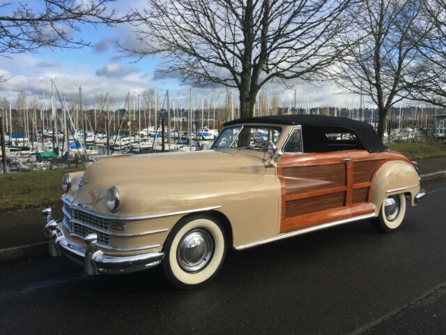 1948 CHRYSLER TOWN & COUNTRY CONVERTIBLE STRONG SURVIVOR 1948 Chrysler Town & Country ORIGINAL