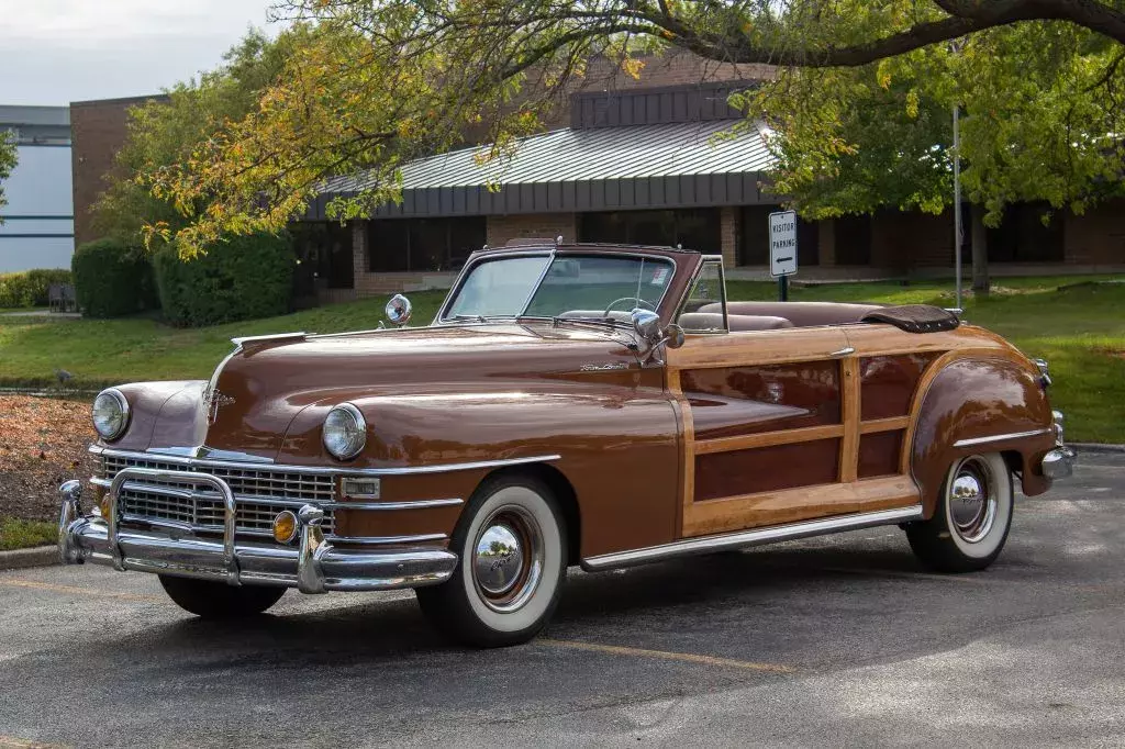 1948 CHRYSLER TOWN AND COUNTR 2198 Miles TAN 1948 CHRYSLER TOWN AND COUNTR